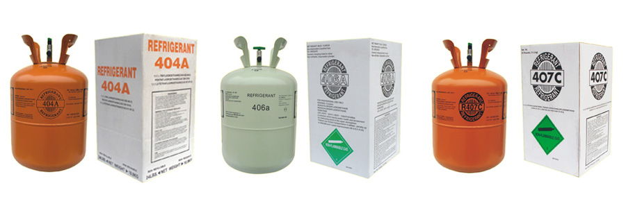 Mixed refrigerant (R404A,R406A,R407C,R410A)